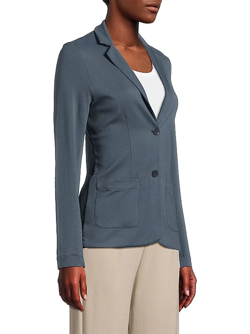 Soft Touch Two-Button Jacket