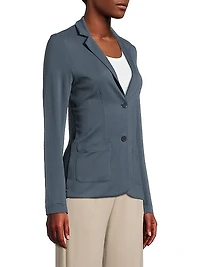 Soft Touch Two-Button Jacket