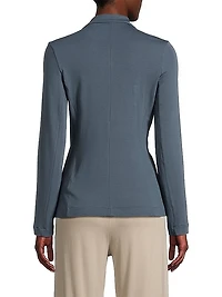 Soft Touch Two-Button Jacket