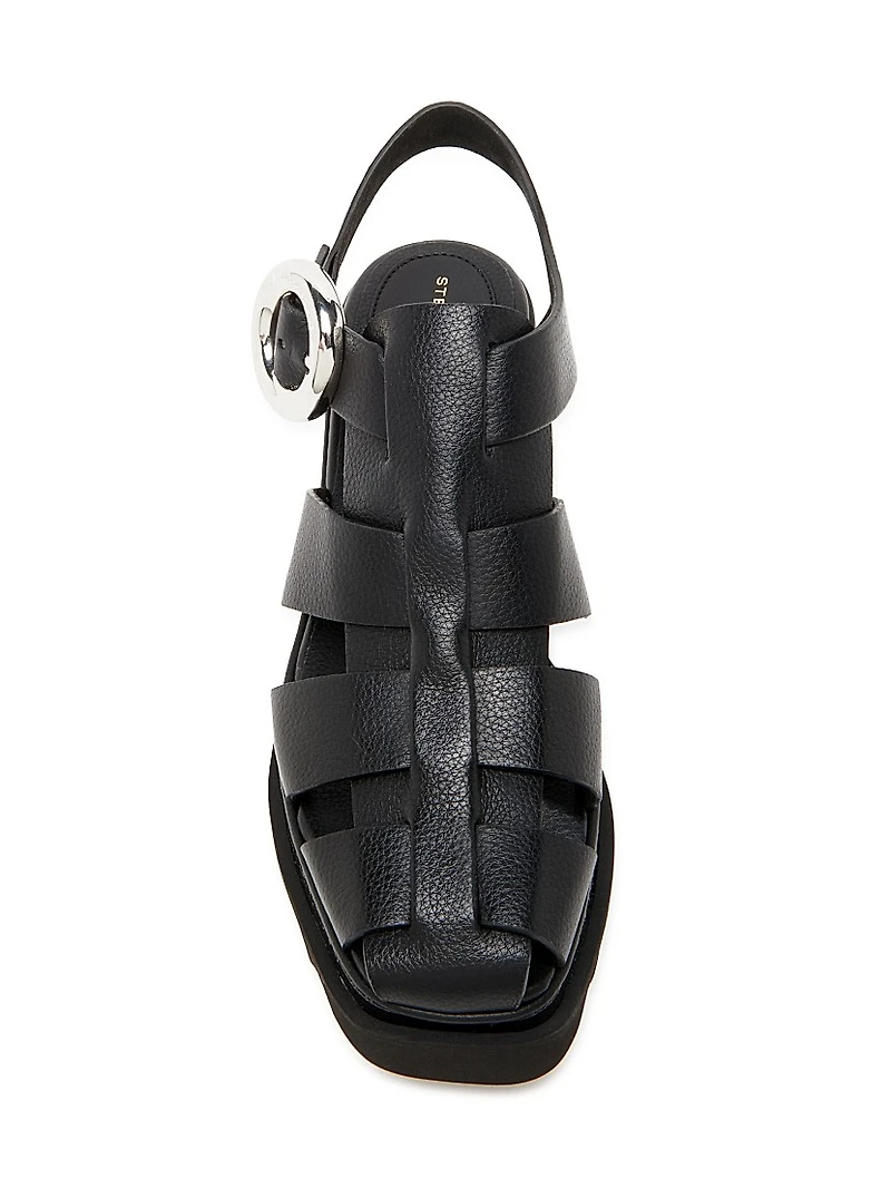 Elyse 70MM Textured Platform Sandals