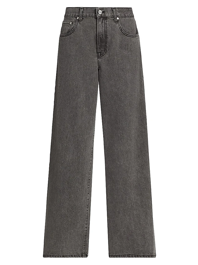 Tiny Dancer Mid-Rise Wide-Leg Jeans