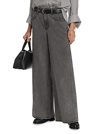 Tiny Dancer Mid-Rise Wide-Leg Jeans