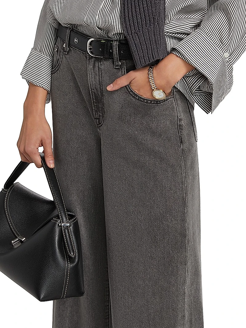 Tiny Dancer Mid-Rise Wide-Leg Jeans