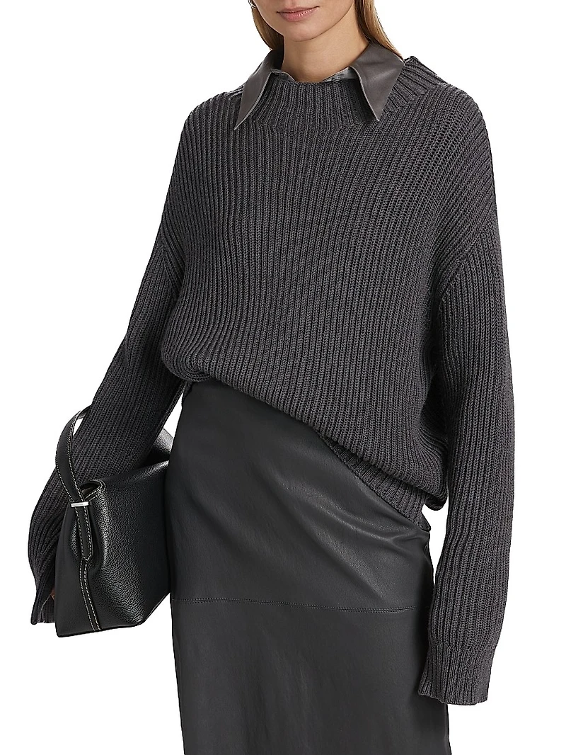 Macie Ribbed Merino Sweater