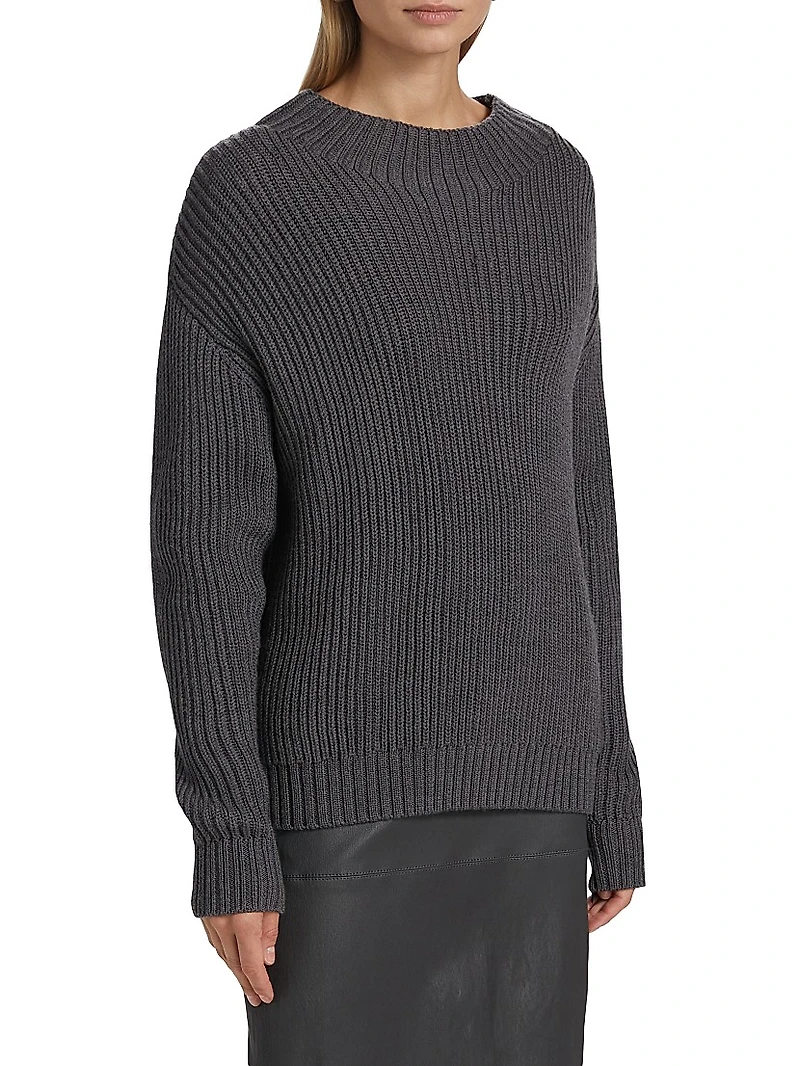 Macie Ribbed Merino Sweater