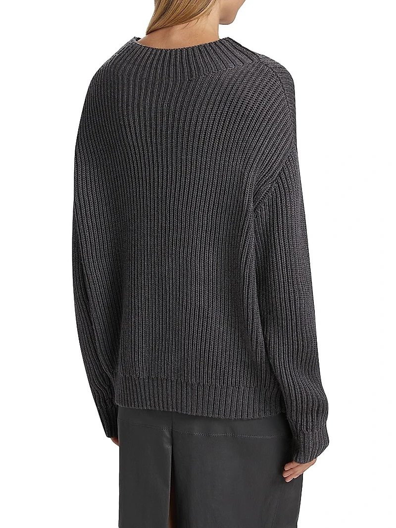 Macie Ribbed Merino Sweater