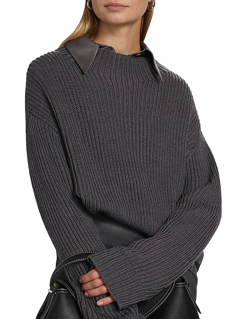 Macie Ribbed Merino Sweater