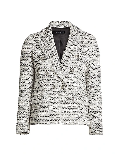 Eliza Metallic Tweed Blazer