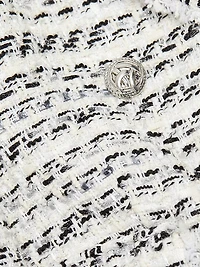 Eliza Metallic Tweed Blazer