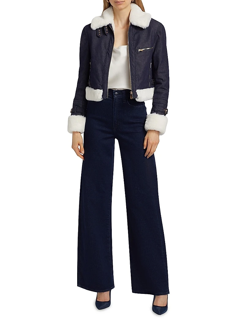 Jude Denim & Faux-Fur Jacket