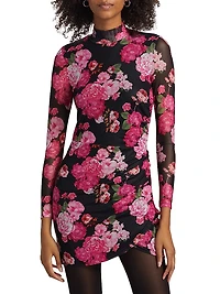 Talulla Floral Mesh Minidress