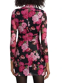 Talulla Floral Mesh Minidress