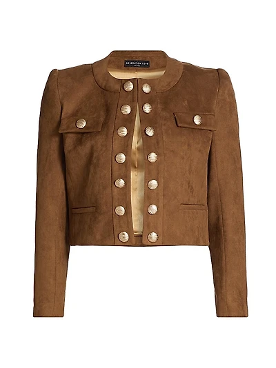Karson Faux-Suede Jacket