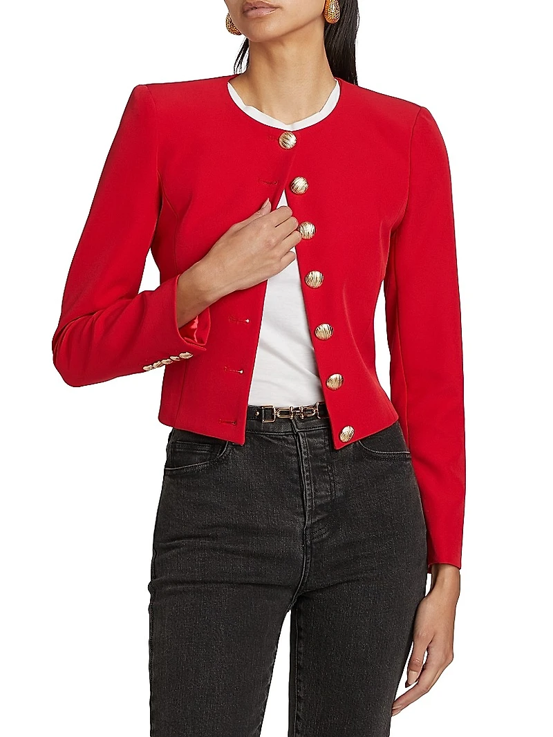 Olempia Crepe Blazer