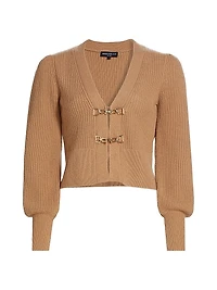 Monse Saddle Buckle Cardigan