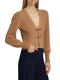 Monse Saddle Buckle Cardigan