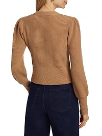 Monse Saddle Buckle Cardigan