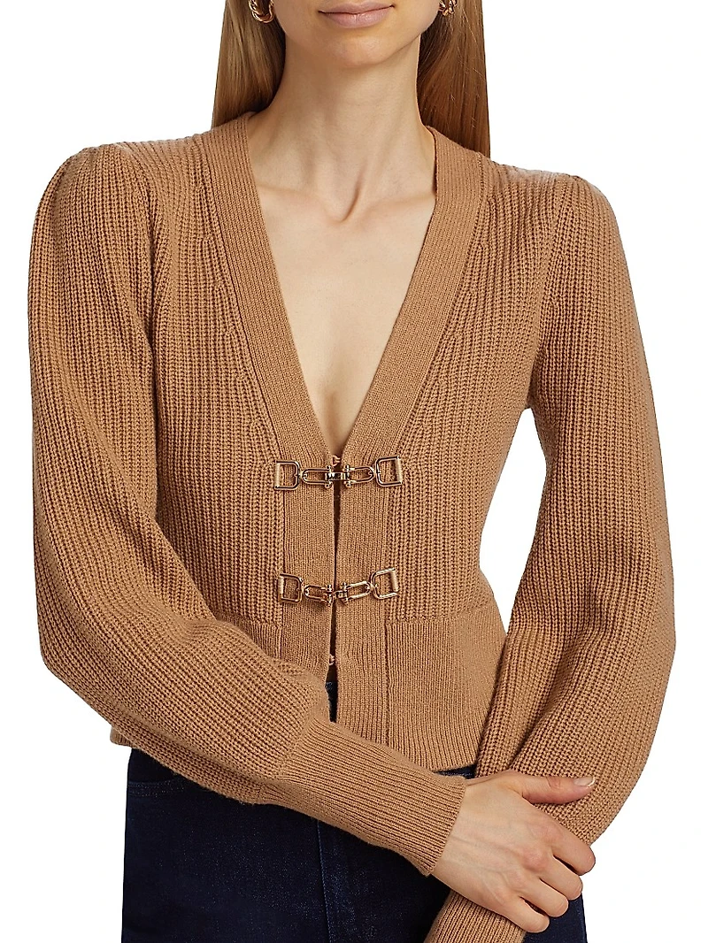 Monse Saddle Buckle Cardigan