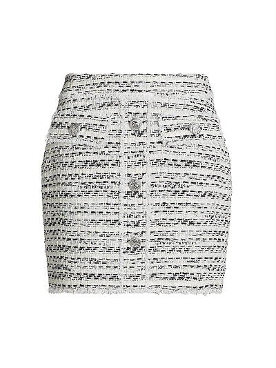 Sandra Tweed Miniskirt