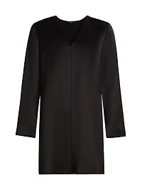 Victoria V-Neck Mini-Dress