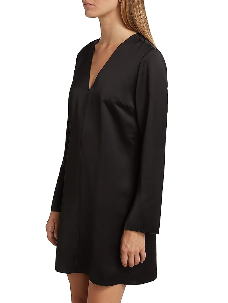 Victoria V-Neck Mini-Dress