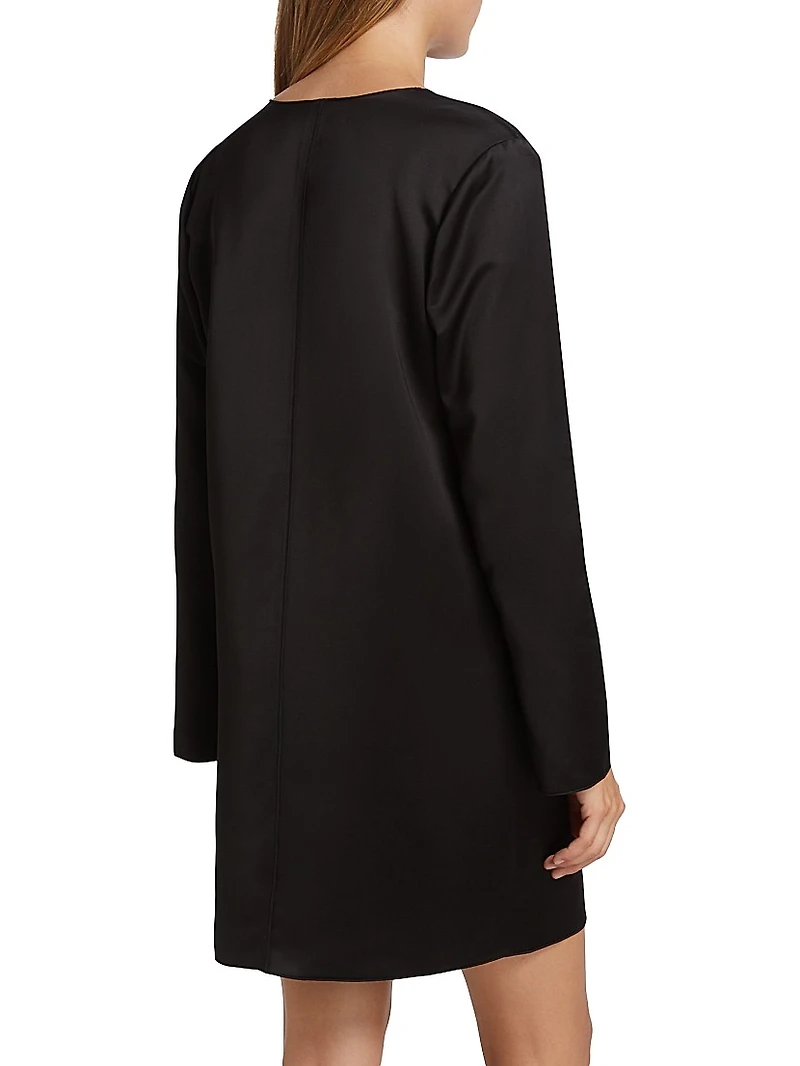 Victoria V-Neck Mini-Dress