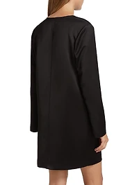 Victoria V-Neck Mini-Dress