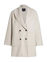 Nily Wool-Blend Double-Breasted Jacket