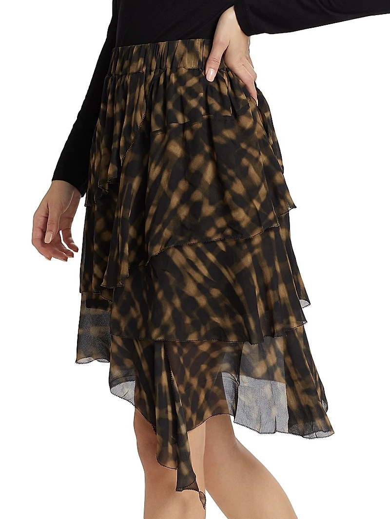 Natalia Tiered Ruffle Skirt