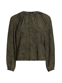 Indi Abstract Blouse