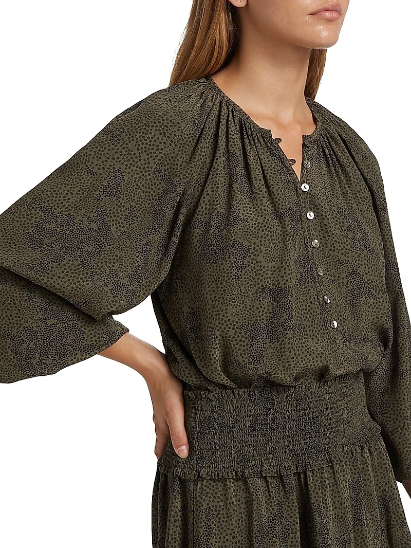 Indi Abstract Blouse