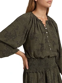 Indi Abstract Blouse