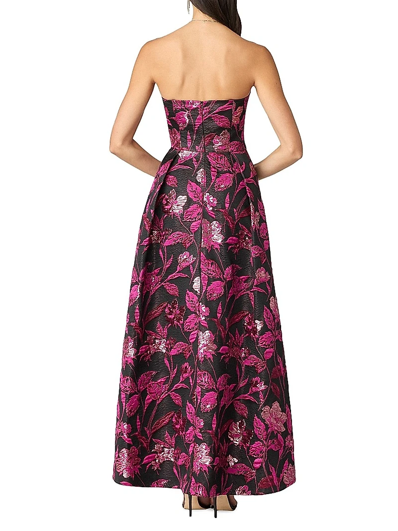Paladino Floral Jacquard Dress