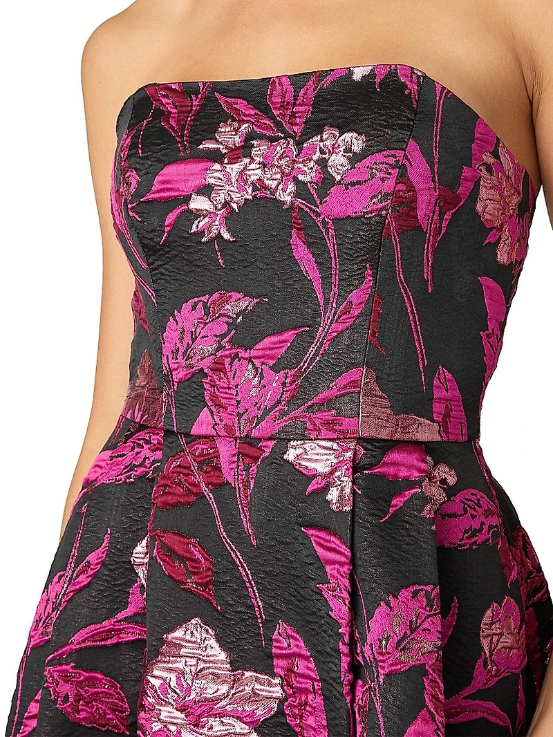 Paladino Floral Jacquard Dress