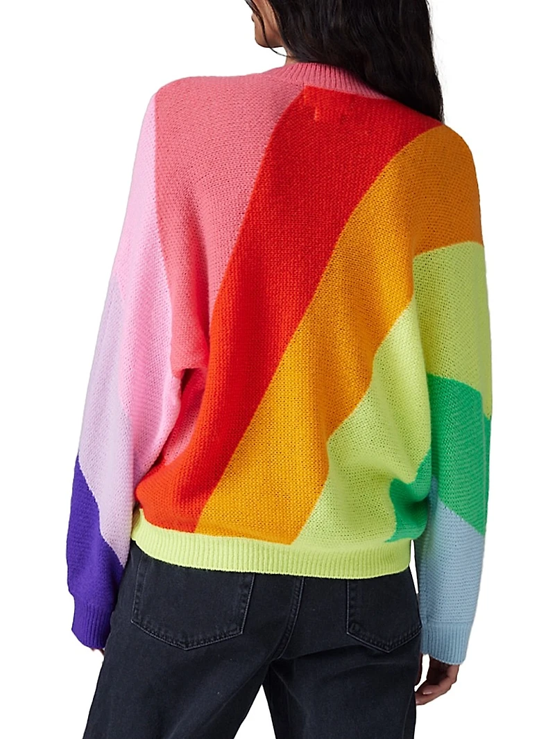 Gauzy Elton Rainbow Sweater