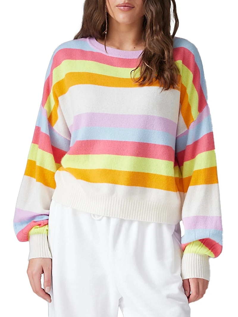 Abby Pop Stripe Sweater