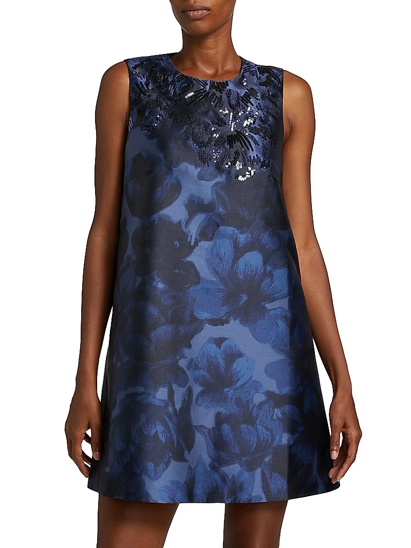 Uma Sleeveless Shift Dress