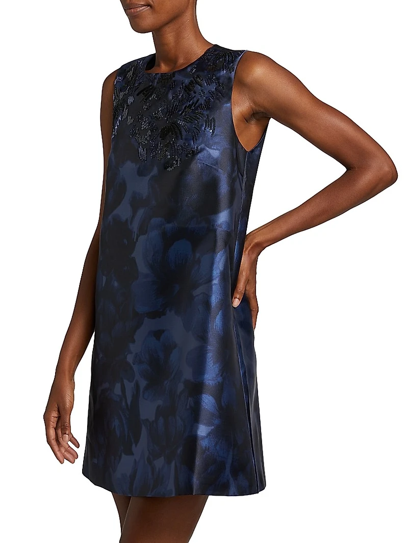 Uma Sleeveless Shift Dress