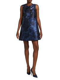 Uma Sleeveless Shift Dress