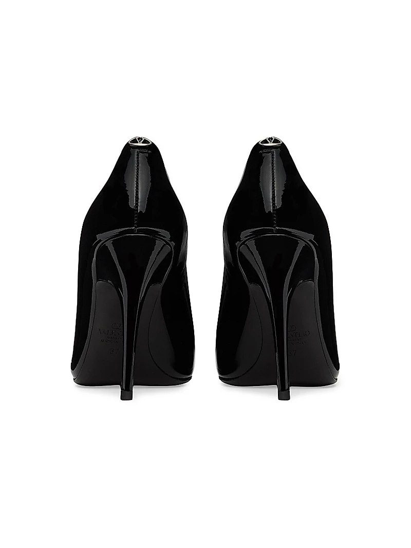 Le Salon 105MM Patent Leather Pumps