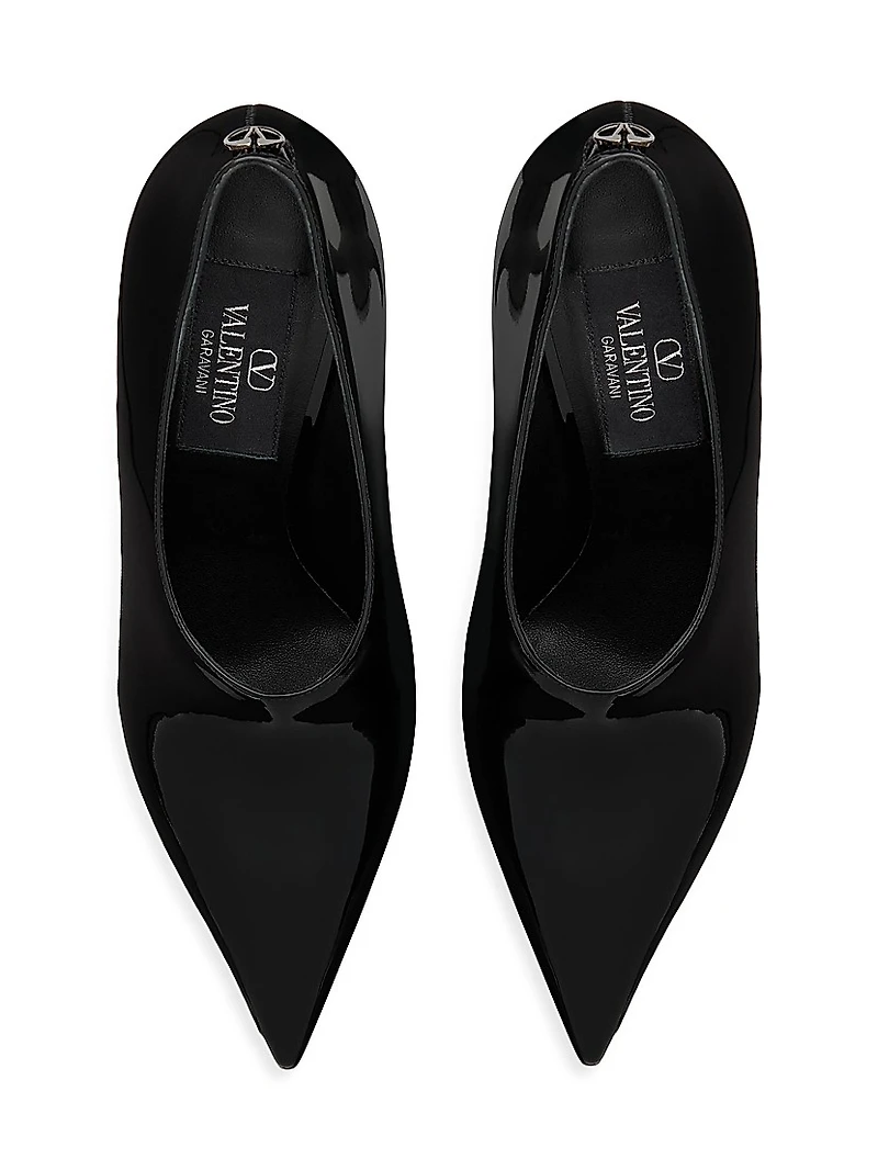 Le Salon 105MM Patent Leather Pumps