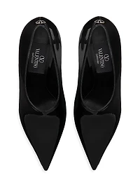 Le Salon 105MM Patent Leather Pumps
