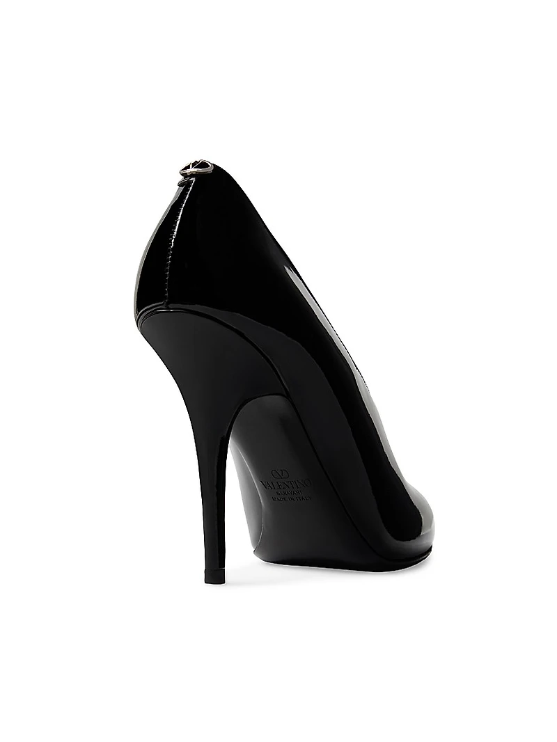 Le Salon 105MM Patent Leather Pumps