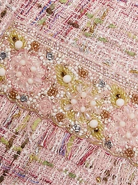 Plaid Tweed Cocktail Dress