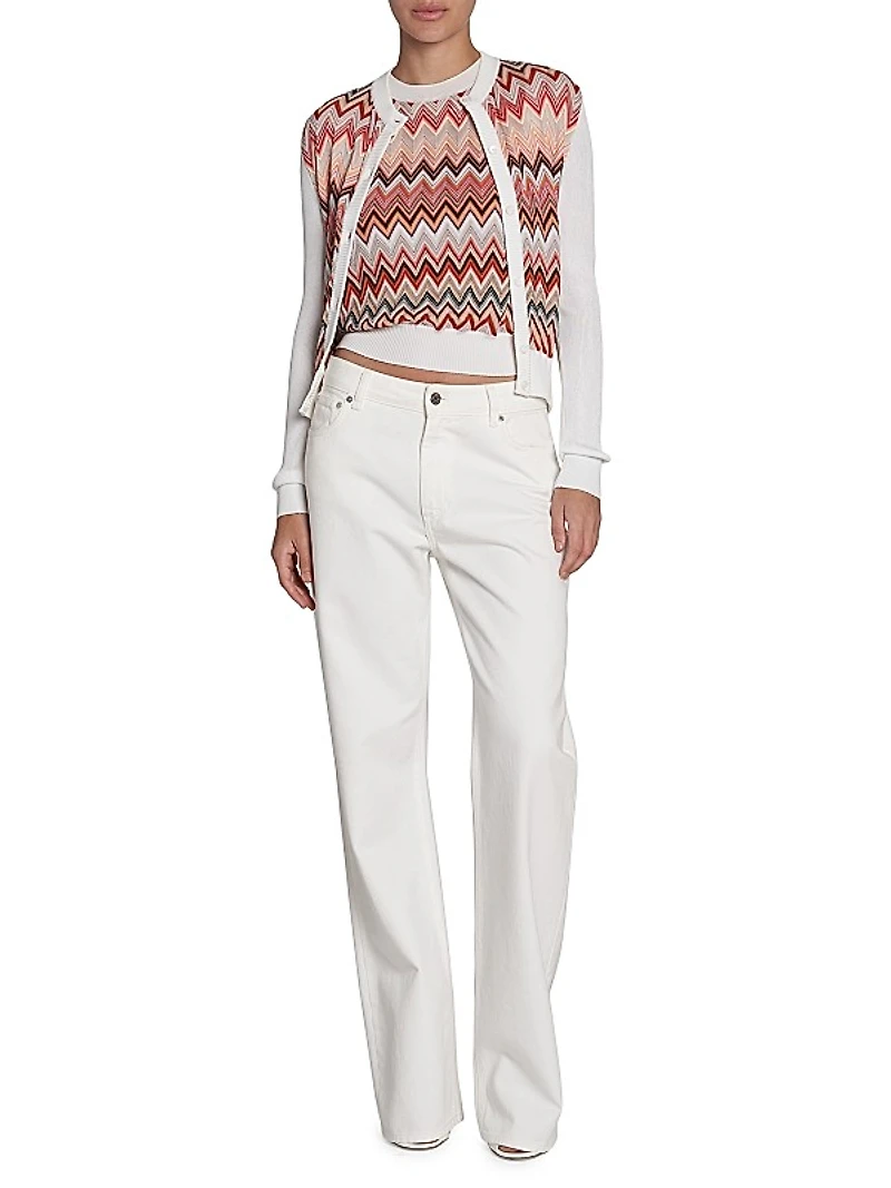 Chevron Knit Vest