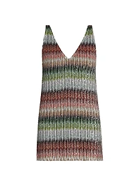 Zigzag Sequin Minidress