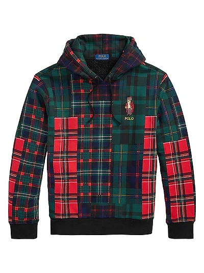 Patchwork Magic Hi-Pile Fleece Hoodie
