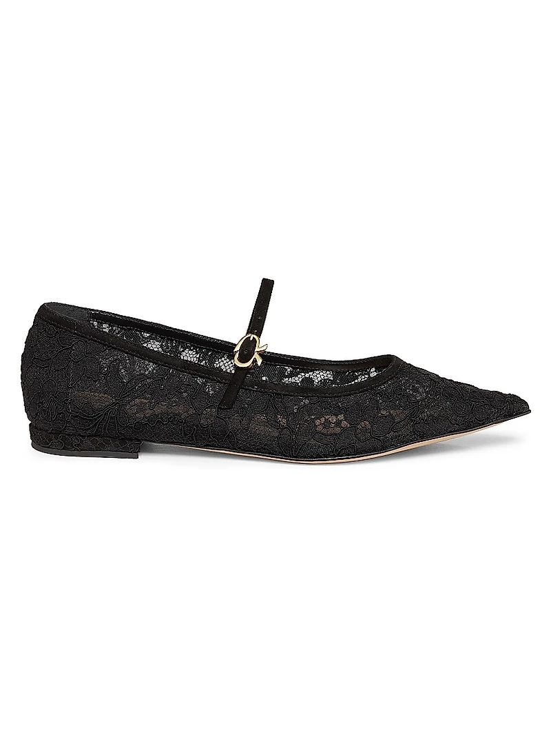 Claudia Lace Ballerina Flats