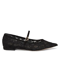 Claudia Lace Ballerina Flats