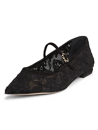 Claudia Lace Ballerina Flats